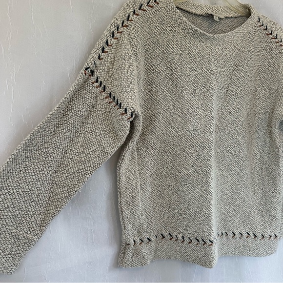 Lucky Brand Pullover Sweater Blouse Crewneck Small - Picture 10 of 15